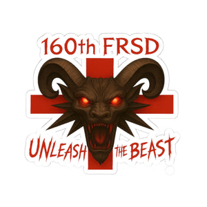 160th Unleash the Beast - Kiss-Cut Stickers