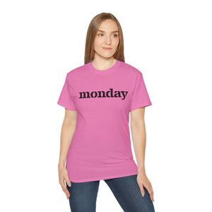 Monday - Unisex Ultra Cotton Tee