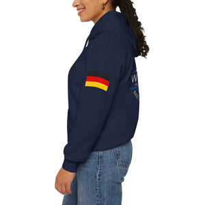 WHM - Flags on Sleeves - Unisex Heavy Blend™ Hooded Sweatshirt