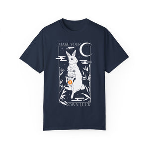 Bitcoin Lucky! - Rabbit - Unisex Garment-Dyed T-shirt
