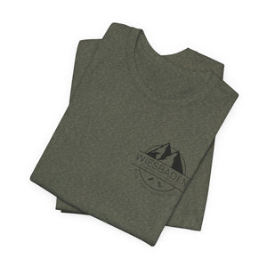 WHM - Flags on Sleeves - Unisex Jersey Short Sleeve Tee