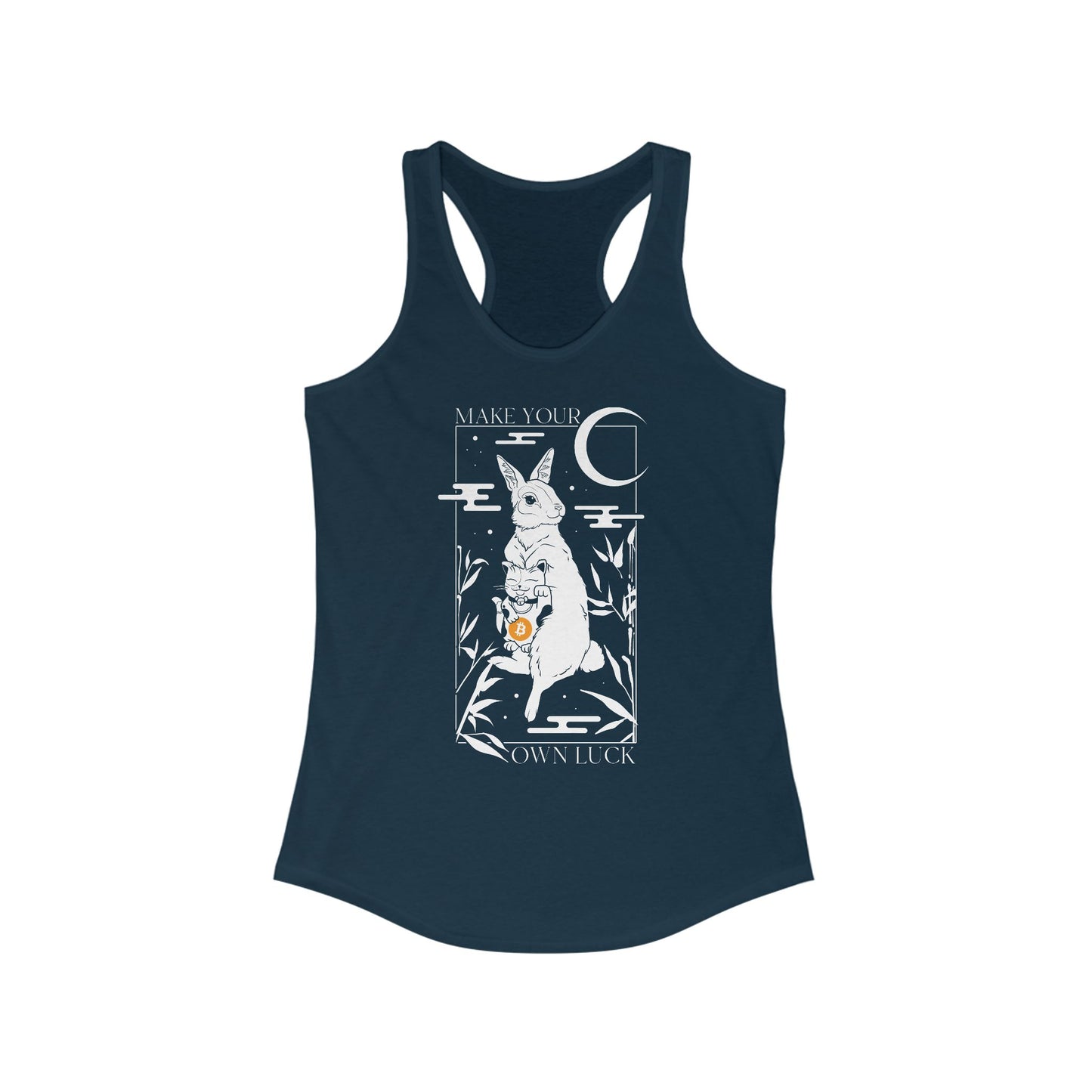 Bitcoin - Women's Ideal Racerback Tank