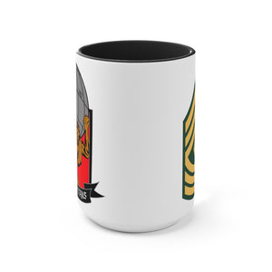 USANEC 1SG Accent Mugs