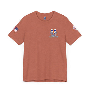 102d SSB - Sleeve with USA/2TSB - Unisex Jersey Short Sleeve Tee