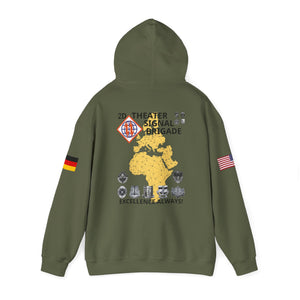 52D SSB - Flags on Sleeves - Unisex Heavy Blend™ Hooded Sweatshirt