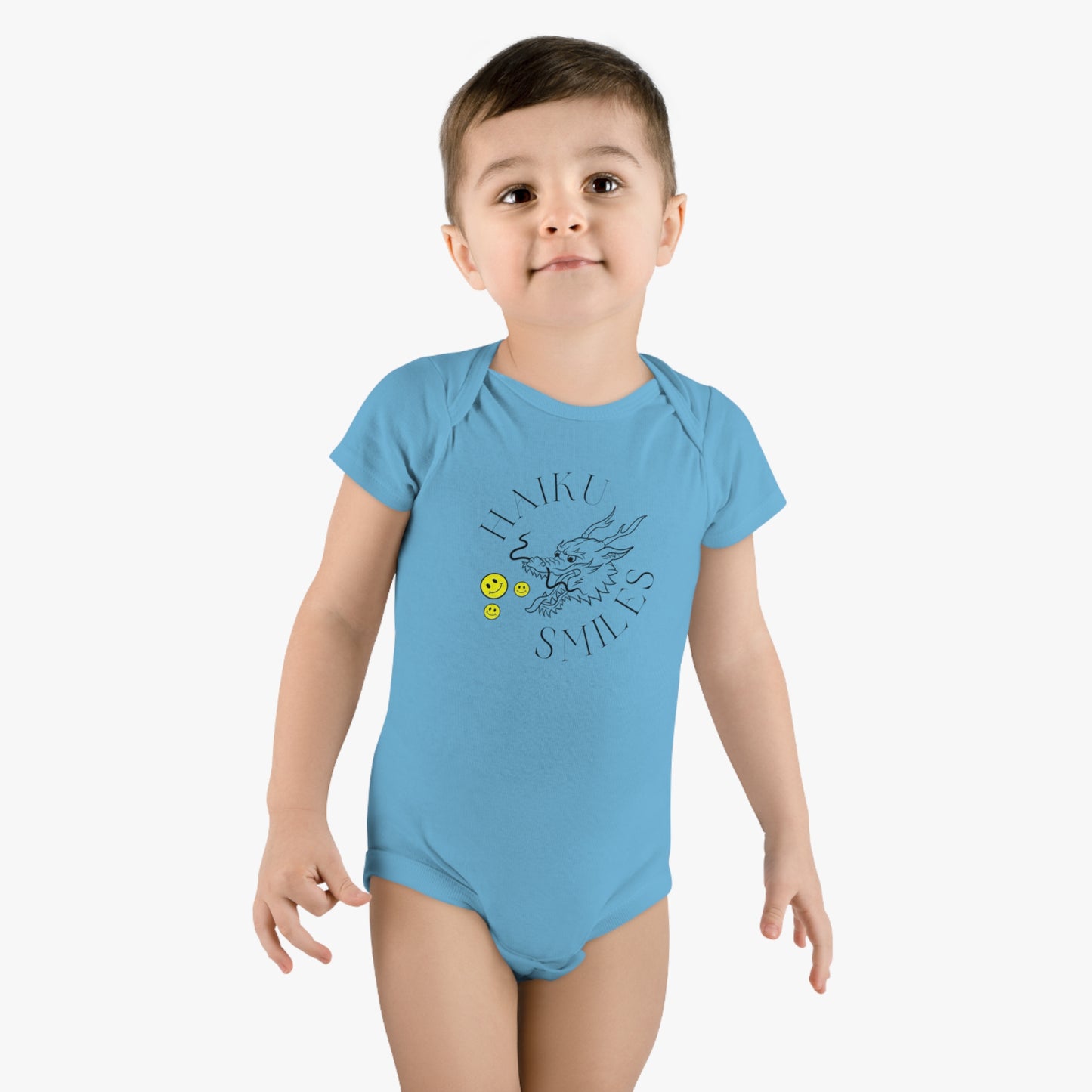 Haiku Smiles Baby Short Sleeve Onesie®