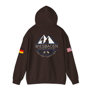 WHM - Flags on Sleeves - Unisex Heavy Blend™ Hooded Sweatshirt