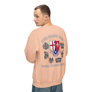519th Hospital Center - Unisex Lightweight Crewneck Sweatshirt