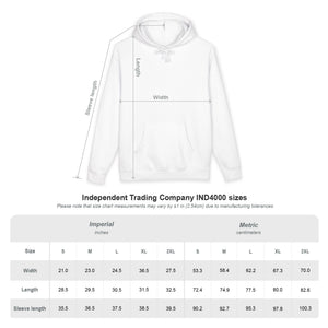 USA - Unisex Heavyweight Hooded Sweatshirt