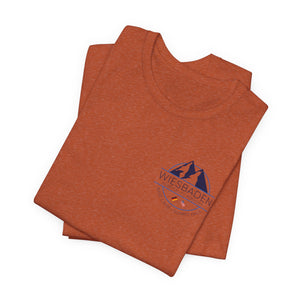 WHM - Flags on Sleeves - Unisex Jersey Short Sleeve Tee