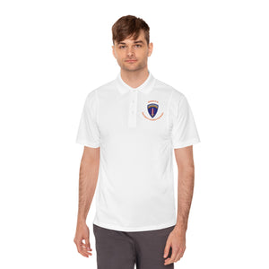 AAB U'R-AF -Orange text - Men's Sport Polo Shirt