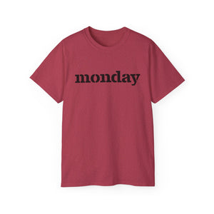 Monday - Unisex Ultra Cotton Tee