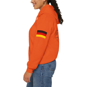 WHM - Flags on Sleeves - Unisex Heavy Blend™ Hooded Sweatshirt