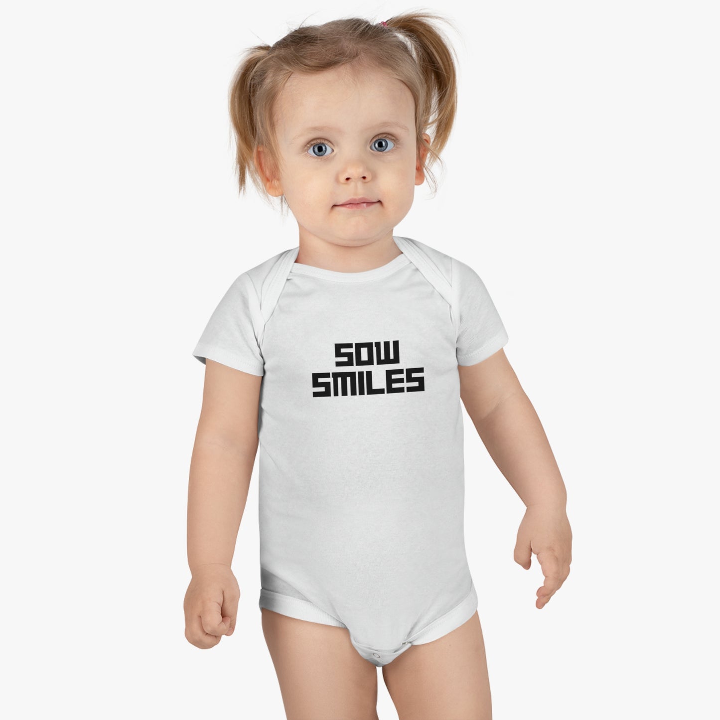 Sow Smiles Baby Short Sleeve Onesie®