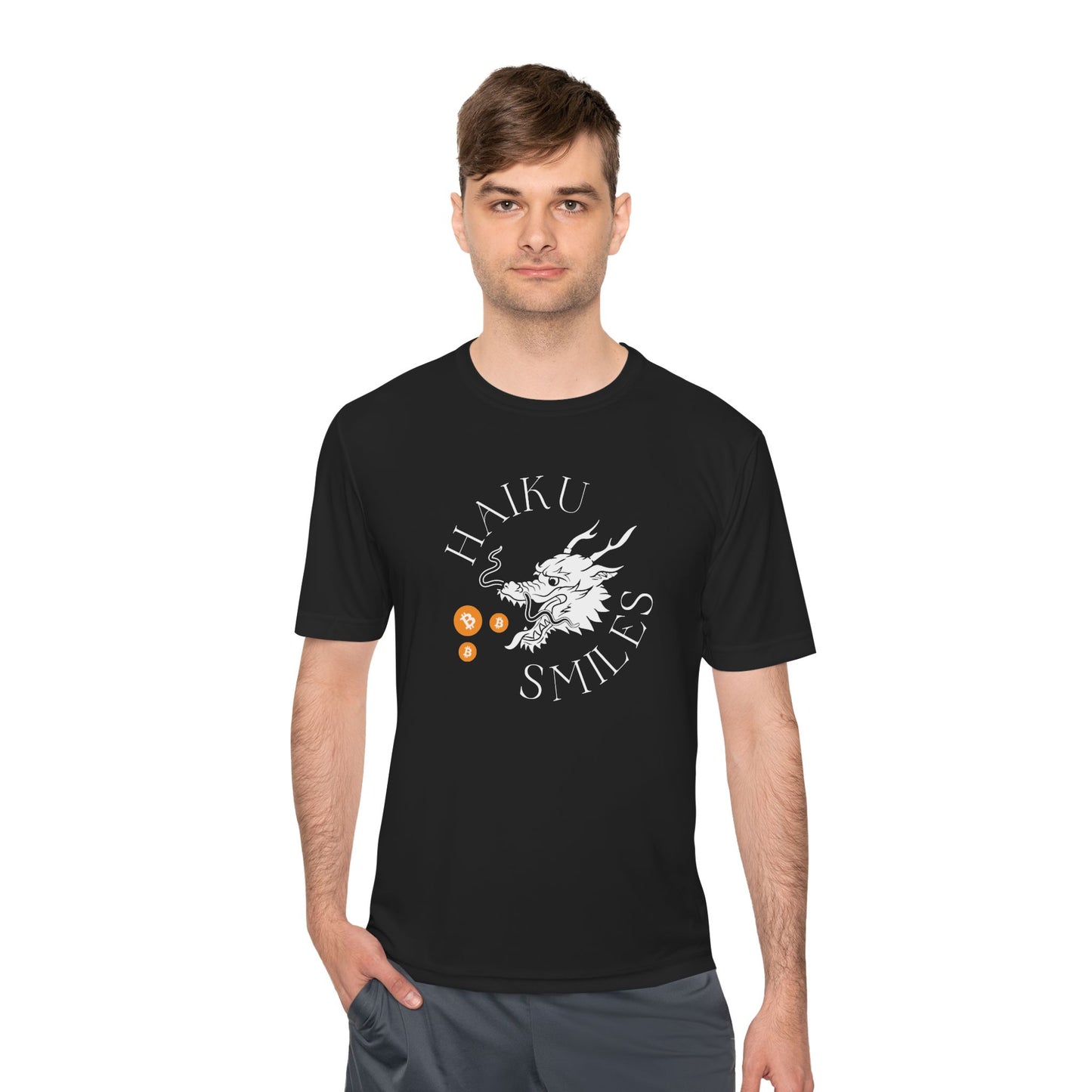 The Strong Breathe Bitcoin - Moisture Wicking Tee