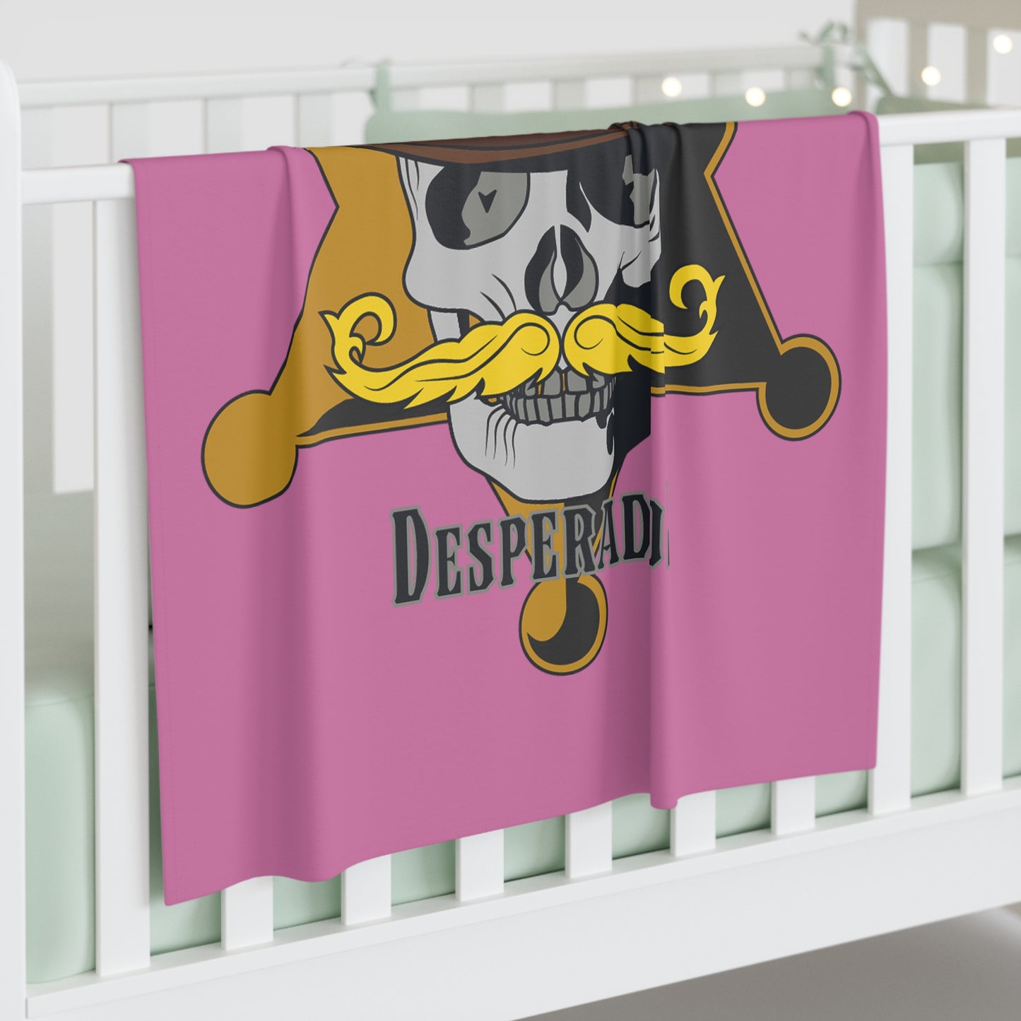 Desperados Light Pink Baby Swaddle Blanket