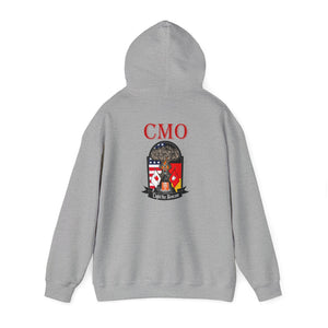 CMO - No Flags on Sleeves - USANEC-S - Unisex Heavy Blend™ Hooded Sweatshirt