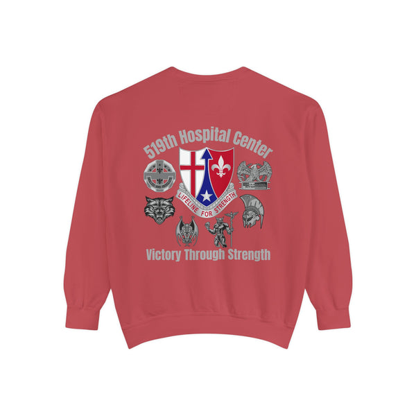Hospital Center Unisex Garment-Dyed Sweatshirt