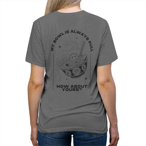 Bowl Full Of Smiles! - Triblend Tee