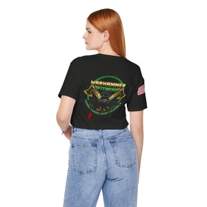 Warhammer - Flag on Sleeves - Unisex Jersey Short Sleeve Tee