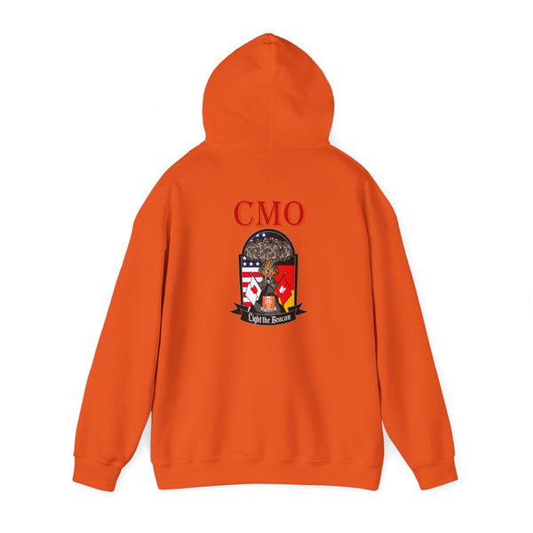 CMO - No Flags on Sleeves - USANEC-S - Unisex Heavy Blend™ Hooded Sweatshirt