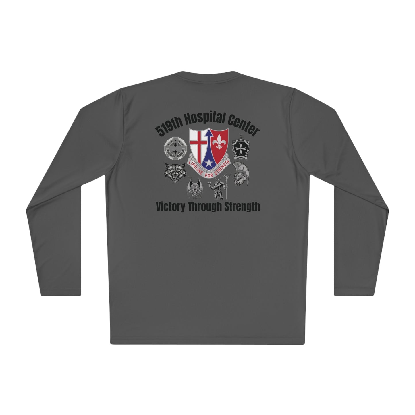 HHD, 519th HC - Unisex Lightweight Long Sleeve Tee