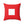 Signal Flag - White Square on Red - Spun Polyester Square Pillow