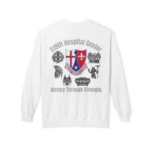 519th Hospital Center - Unisex Midweight Softstyle Fleece Crewneck Sweatshirt