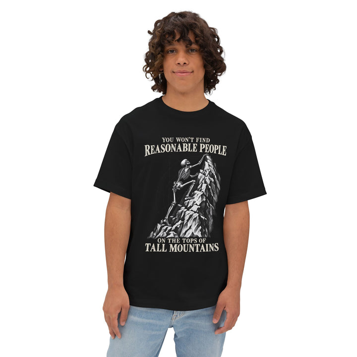 Reasonable People - Unisex Oversized Boxy Tee