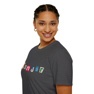 Senior - Adult Sizing - Blank Back - Unisex Softstyle T-Shirt