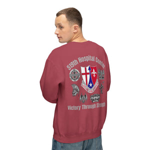 519th Hospital Center - Unisex Lightweight Crewneck Sweatshirt
