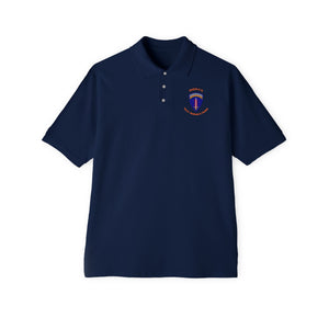 PPT U'R-AF - Orange text - Men's Piqué Polo