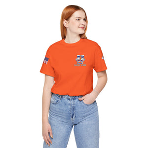 102d SSB - Sleeve with USA/2TSB - Unisex Jersey Short Sleeve Tee
