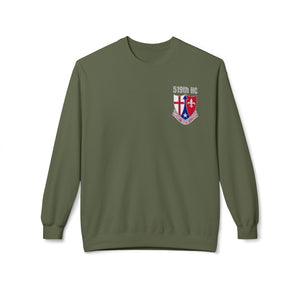 519th Hospital Center - Unisex Midweight Softstyle Fleece Crewneck Sweatshirt