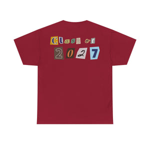 WHS Class of 2027 - Adult Sizes - Unisex Heavy Cotton Tee