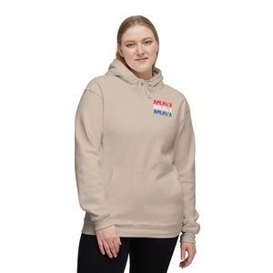America x 3 - Unisex Hooded Sweatshirt, Made in USA