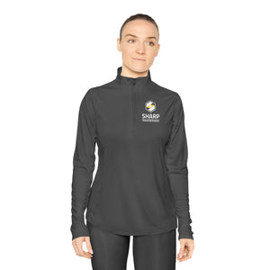 SHARP - Ladies Quarter-Zip Pullover
