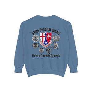 Hospital Center Unisex Garment-Dyed Sweatshirt