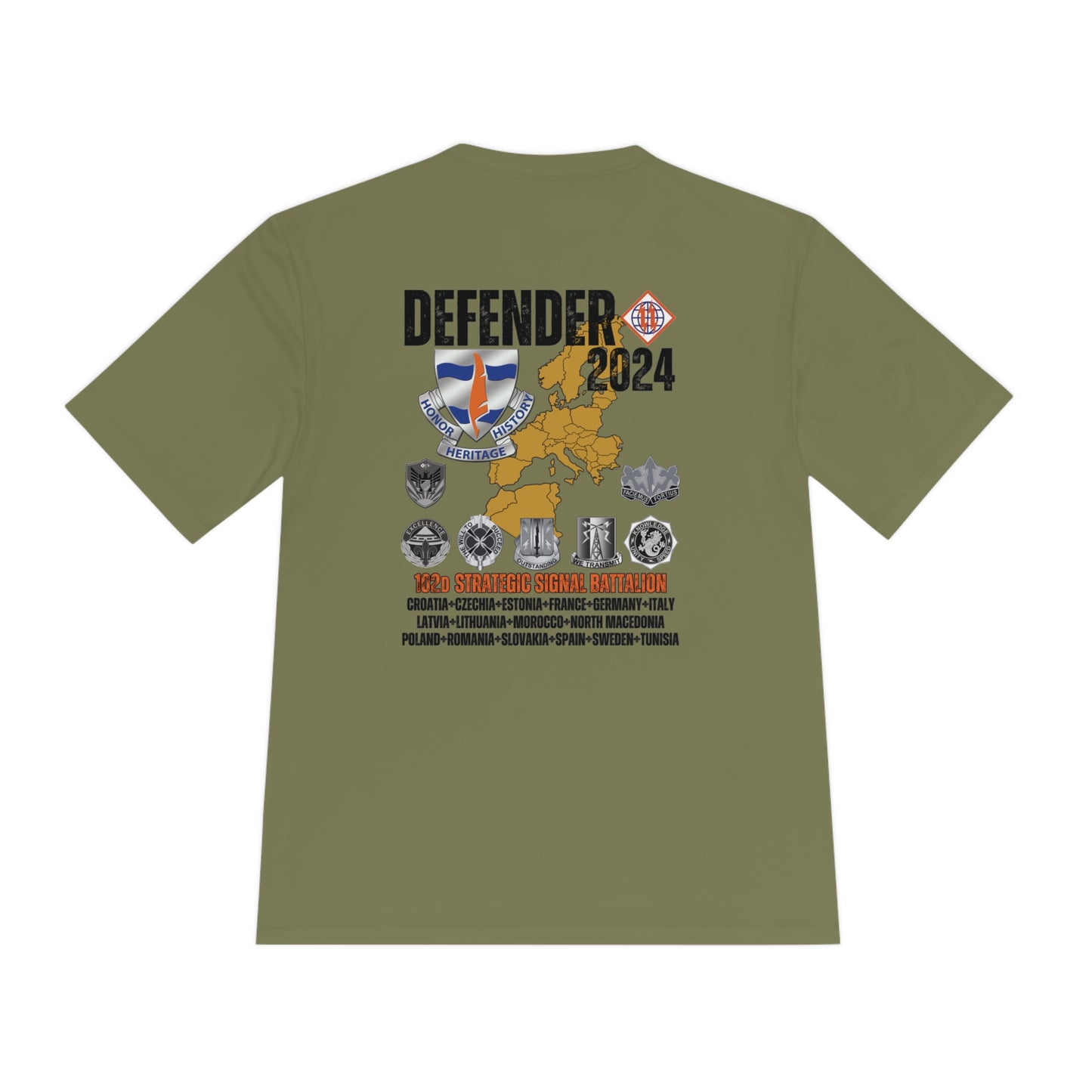 102D SSB - DEFENDER 24 -  Moisture Wicking Tee