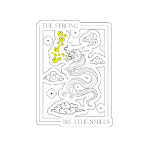The Strong Breathe Smiles - Kiss-Cut Stickers