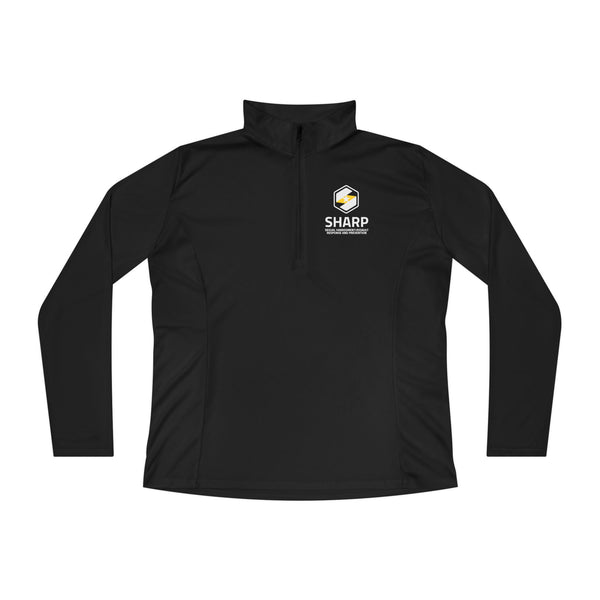 SHARP - Ladies Quarter-Zip Pullover