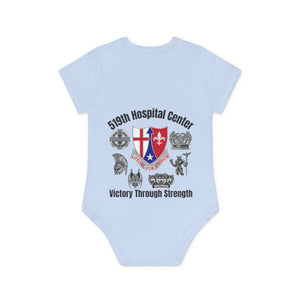 519th HC - Baby Organic Short Sleeve Bodysuit - Printed in Germany