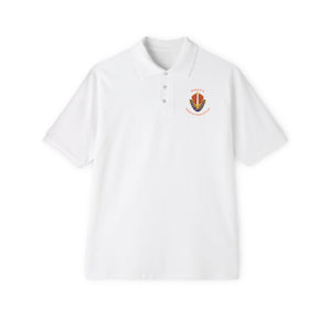 COP Sword - Orange text - Men's Piqué Polo