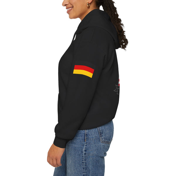 USANEC-S  Flags on Sleeves  Unisex Heavy Blend™ Hooded Sweatshirt