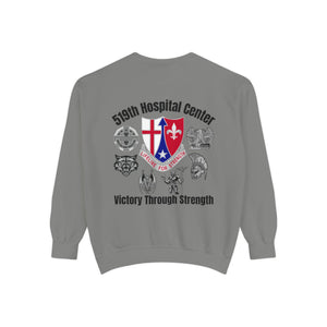 Hospital Center Unisex Garment-Dyed Sweatshirt