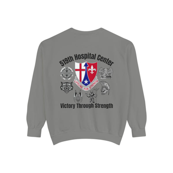 Hospital Center Unisex Garment-Dyed Sweatshirt