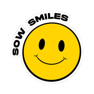 Sow Smiles into the Universe! - Kiss-Cut Stickers