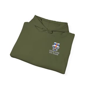 S4 - Option 1 - 102D SSB - Flags on Sleeves - Unisex Heavy Blend™ Hooded Sweatshirt