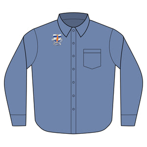 102d SSB - Long Sleeve Gingham Easy Care Shirt