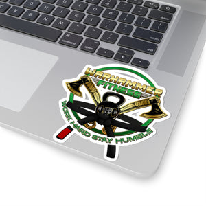 Warhammer Fitness Kiss-Cut Stickers